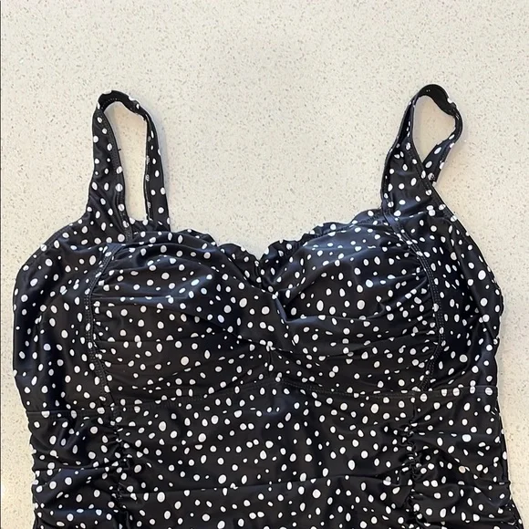 Swimsuit One Piece by Aqua Eve Size 20W NWT - Picture 7 of 13